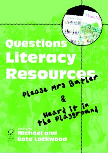 Beispielbild fr Questions Literacy Resource Pack: Please Mrs.Butler and Heard it in the Playground zum Verkauf von WorldofBooks