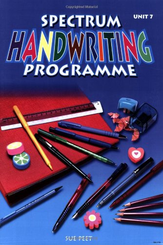 Stock image for Spectrum Handwriting Programme: Year 4, P5 Book 7 (Spectrum Handwriting Programme) for sale by WorldofBooks