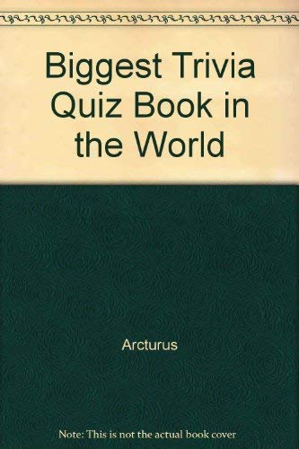 Beispielbild fr Biggest Trivia Quiz Book in the World, The zum Verkauf von WorldofBooks