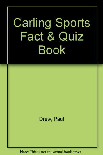 Stock image for Carling Sports Fact & Quiz Book for sale by AwesomeBooks