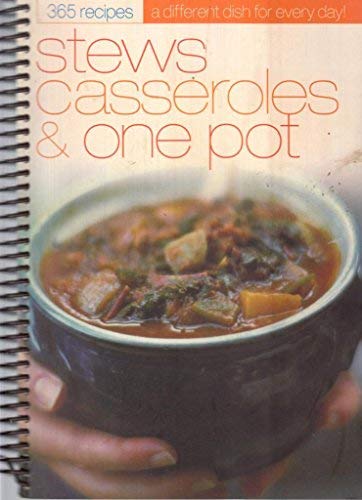 9781841933139: Stews, Casseroles and One Pot (365 Day Cookery Spiral S.)