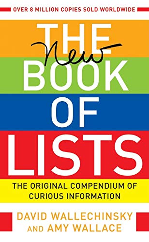 Imagen de archivo de The New Book of Lists: The Original Compendium of Curious Information a la venta por SecondSale