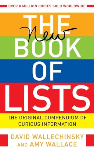 9781841957197: The New Book of Lists: The Original Compendium of Curious Information