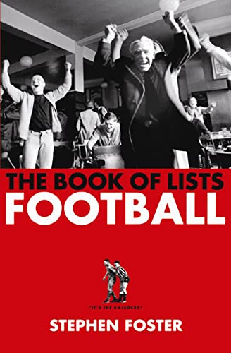 Stock image for The Book Of Lists Football for sale by WorldofBooks