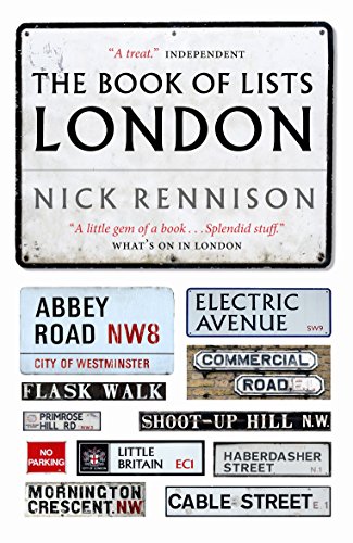 Beispielbild fr The Book of Lists: London zum Verkauf von WorldofBooks