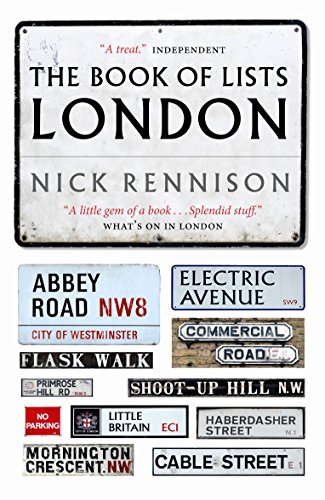 Stock image for The Book of Lists: London for sale by WorldofBooks