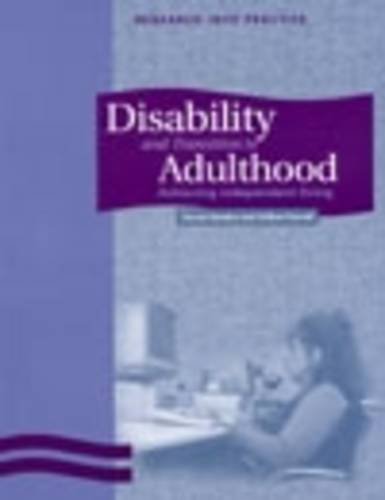 Imagen de archivo de Disability and Transition to Adulthood a la venta por Phatpocket Limited