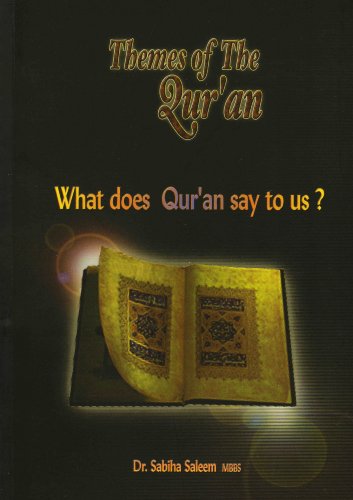 Beispielbild fr Themes of the Quran: What Does Quran Say to Us? zum Verkauf von Wonder Book