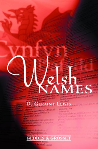 Beispielbild fr Welsh names zum Verkauf von WorldofBooks