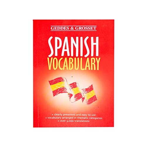 Stock image for Spanish Vocabulary for sale by WorldofBooks