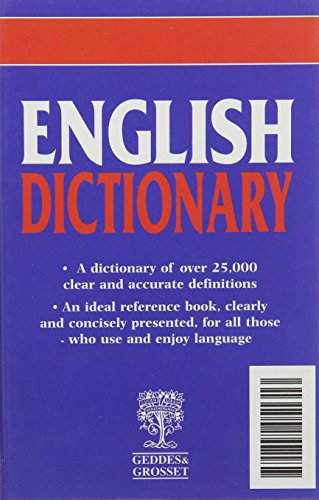 Beispielbild fr English Dictionary zum Verkauf von WorldofBooks