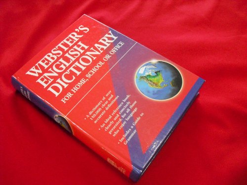 Stock image for Webter's English Dictionary (For Home, School or Office) for sale by Hippo Books