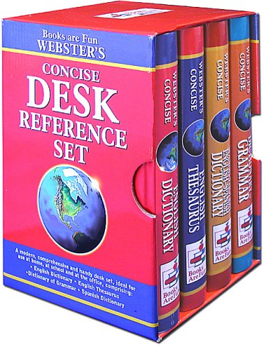 Imagen de archivo de Webster's Concise Desk Reference Set a la venta por SecondSale