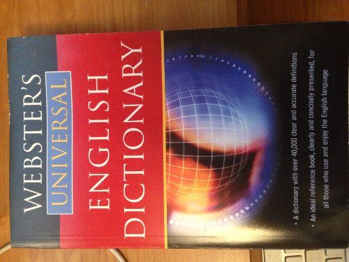 Stock image for Webster's Universal English Dictionary for sale by SecondSale
