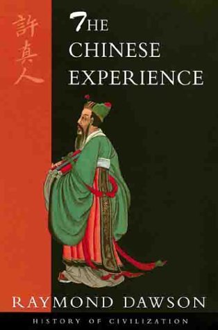 The Chinese Experience (9781842120200) by Dawson, Raymond