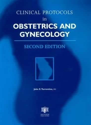 Imagen de archivo de Clinical Protocols in Obstetrics and Gynecology a la venta por Hawking Books
