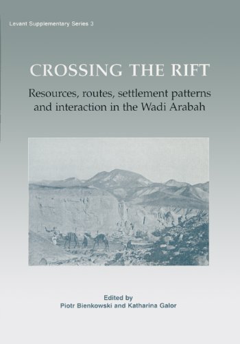 Stock image for Crossing the Rift: Resources, Settlements Patterns and Interaction in the Wadi Arabah for sale by Salsus Books (P.B.F.A.)