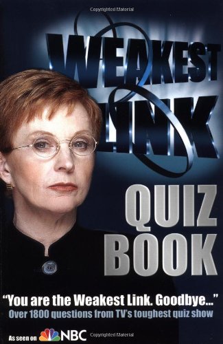 Imagen de archivo de Weakest Link Quiz Book a la venta por SecondSale