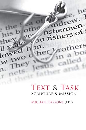 Beispielbild fr Text and Task: Scripture and Mission zum Verkauf von AwesomeBooks