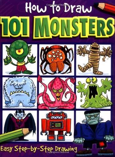 9781842296547: How to Draw 101 Monsters