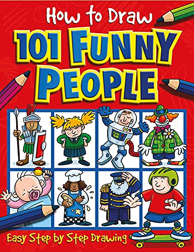 Beispielbild fr How to Draw 101 Funny People (How to Draw) zum Verkauf von SecondSale