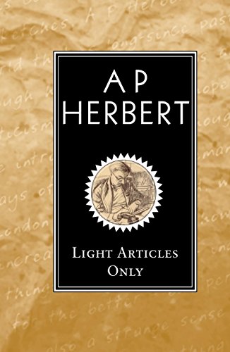 Stock image for Light Articles Only for sale by Hippo Books