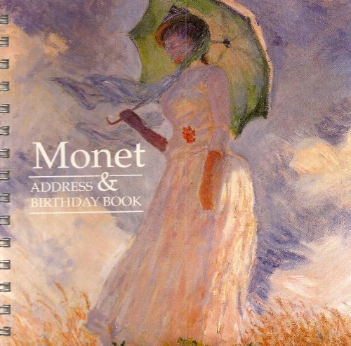 Beispielbild fr Monet Address & Birthday Book : zum Verkauf von WorldofBooks