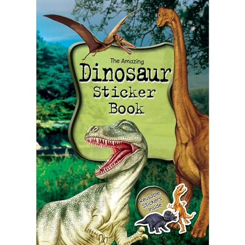 Beispielbild fr Dinosaur Sticker Book zum Verkauf von WorldofBooks