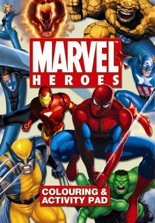 Beispielbild fr Marvel Heroes Colouring & Activity Pad zum Verkauf von WorldofBooks