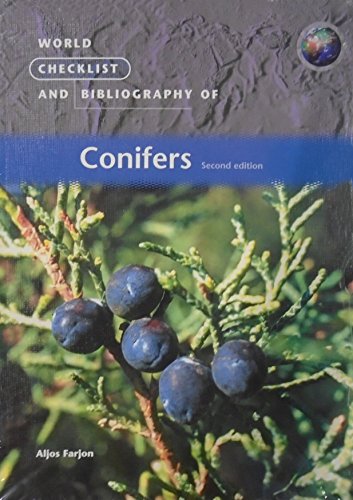 9781842460252: World Checklist and Bibliography of Conifers (Second Edition)