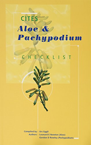 9781842460344: Cites Aloe and Pachypodium Checklist