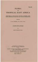 Imagen de archivo de Flora of Tropical East Africa: Campanulaceae a la venta por Midtown Scholar Bookstore