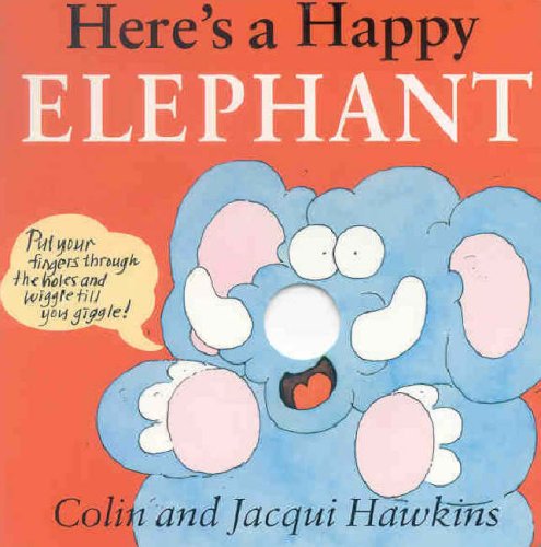 9781842480779: Here's a Happy Elephant (Fingerwiggle Board Books)