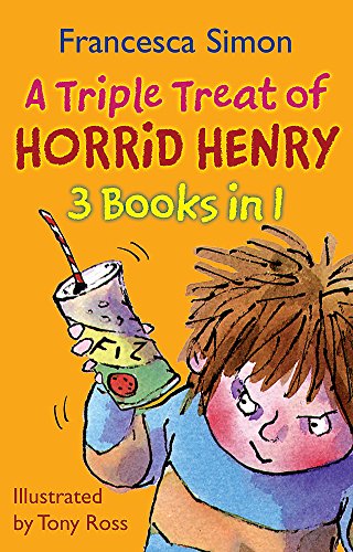Stock image for A Triple Treat of Horrid Henry 3-in-1: (Mummy's Curse / Revenge / Bogey Babysitter): "Horrid Henry and the Mummy's Curse", "Horrid Henry's Revenge", "Horrid . and the Bogey Babysitter" (Horrid Henry) for sale by Goldstone Books