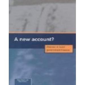 New Account?: Choices in Local Government Finance (9781842630167) by Gerry Stoker