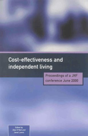 Stock image for Cost-Effectiveness and Independent Living for sale by Better World Books Ltd