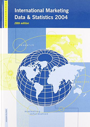 Stock image for International Marketing Data and Statistics for sale by Better World Books