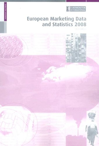 Imagen de archivo de European Marketing Data and Statistics 2008 a la venta por Phatpocket Limited