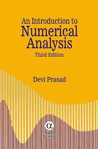 An Introduction to Numerical Analysis (9781842653487) by Prasad, Devi