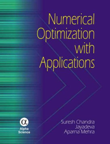 9781842654279: Numerical Optimization With Applications