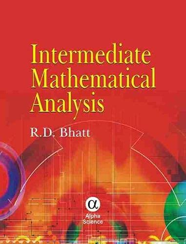 Stock image for Intermediate Mathematical Analysis for sale by ThriftBooks-Atlanta