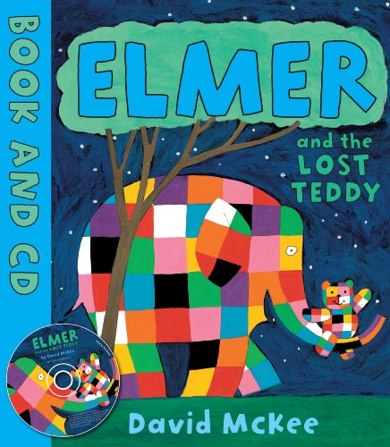 Imagen de archivo de Elmer and the Lost Teddy (Book and CD) a la venta por WorldofBooks