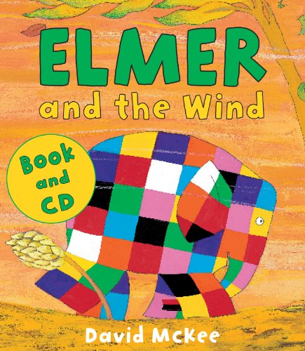 Stock image for Elmer and the Wind (Elmer) (Book and CD) for sale by WorldofBooks