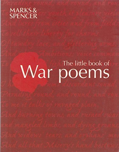 Stock image for THE LITTLE BOOK OF WAR POEMS. for sale by WorldofBooks
