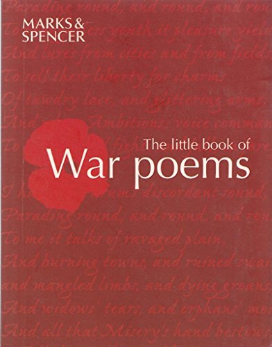 Stock image for The Little Book of War Poems for sale by PEND BOOKS