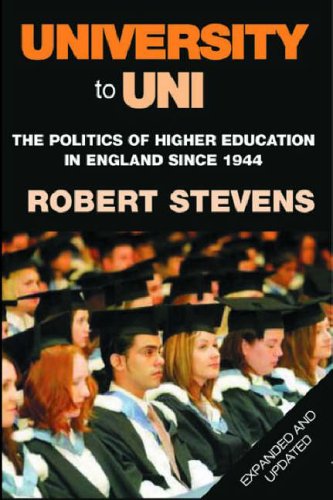 9781842751206: University to Uni: The Politics of Higher Education