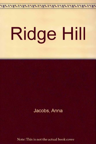 Ridge Hill (9781842834923) by Jacobs, Anna
