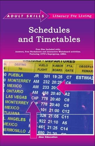 Beispielbild fr Schedules and Timetables zum Verkauf von Monster Bookshop