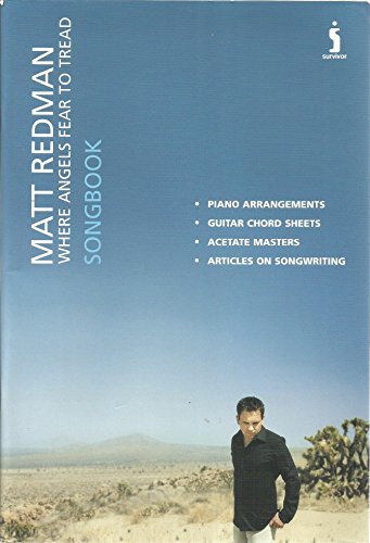 Stock image for Matt Redman - Where Angels Fear to Tread - Songbook for sale by WorldofBooks