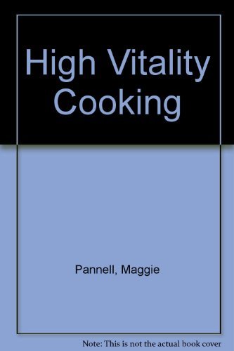 Imagen de archivo de High Vitality Cooking a la venta por AwesomeBooks